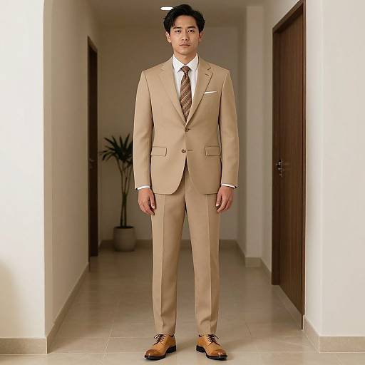 Metroman in Tan Suit