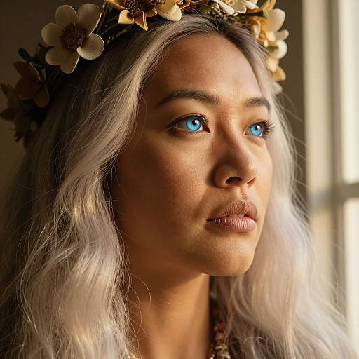 Ultra-Realistic Portrait of Pacific Islander Woman