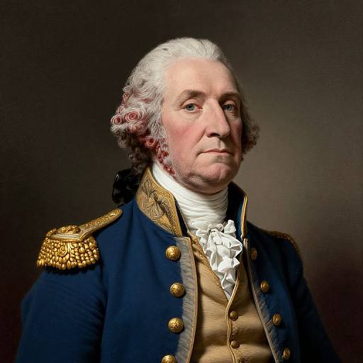 Digital Portrait of George Washington