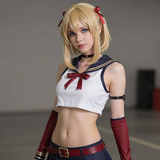 Realistic Kirari Momobami Cosplay Photo