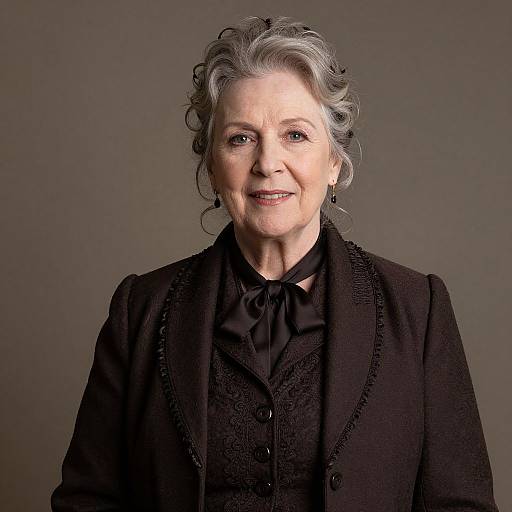 Victorian Woman in Wealthy Attire