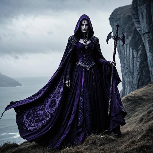 Ethereal Banshee in Gothic Elegance