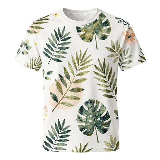 Nature-Inspired Pastel T-Shirt Design