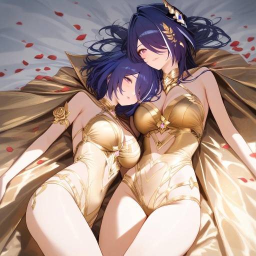 Sensual Cowboy Duo in Lush Settings