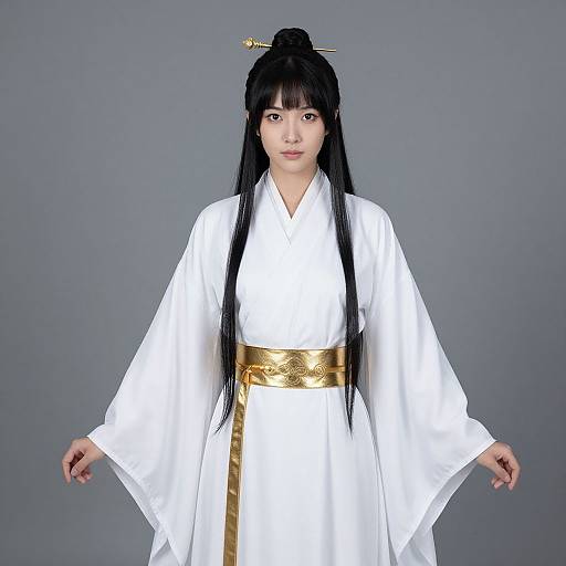 Sheen Apocalypse Costume with Gold Belt