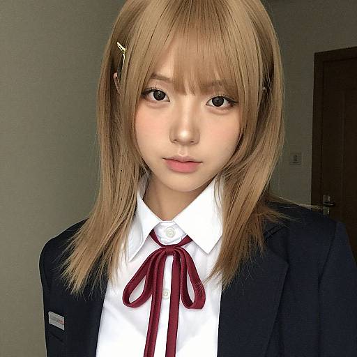 Realistic Eri in Hero Academia Uniform