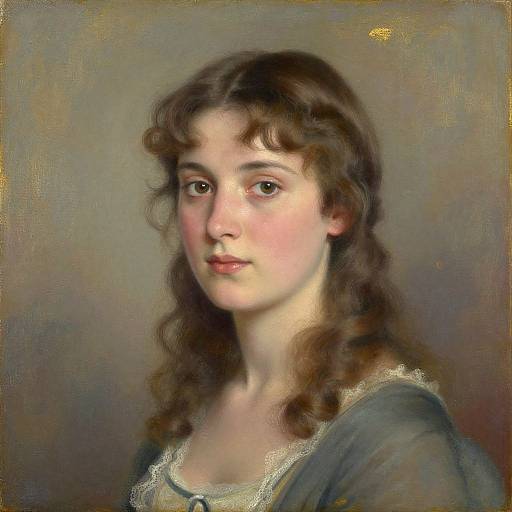 Vintage Portrait of Nell by Nichols