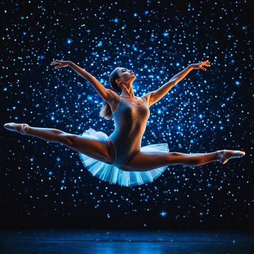 Glowing Crystalline Sylph Ballerina Pose Glowing Crystalline Sylph Ballerina Pose