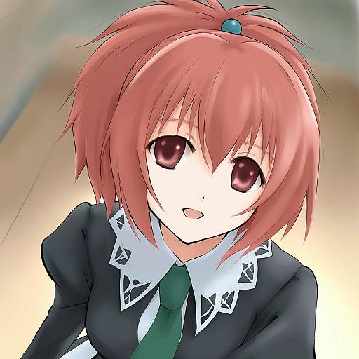 Illustration of Aoi nagisa, strawberry panic! in the style of Takenoko no you