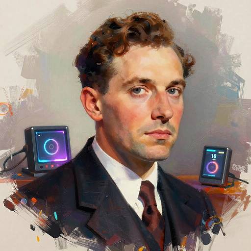 Vintage Portrait Transformed by AI Art