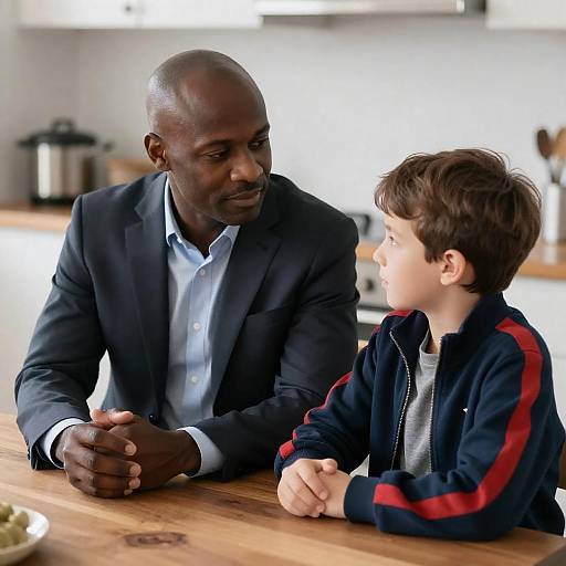 Serious Conversation at the Kitchen Table