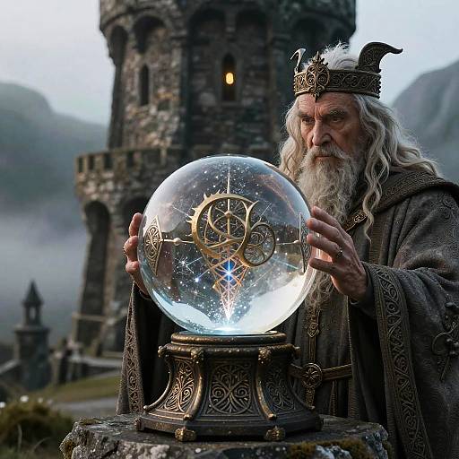 Wizard's Crystal Ball in Middle-earth