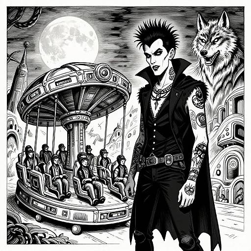 Punk Vampire by Sci-Fi Ride