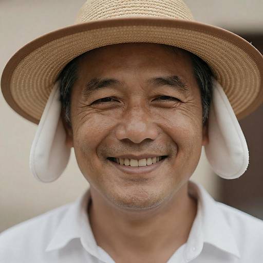 Smiling Middle-Aged Man Portrait