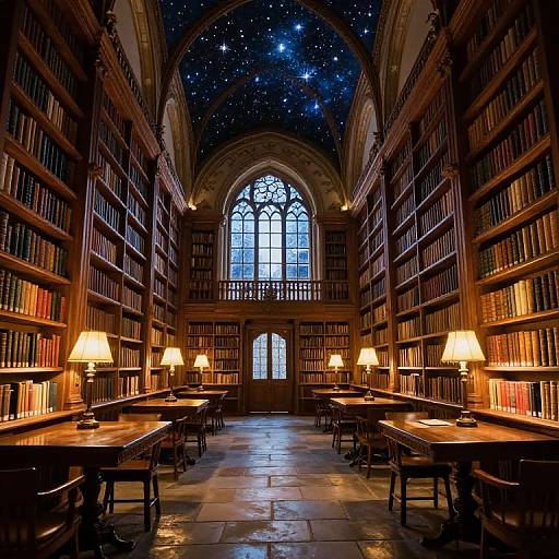 Ethereal Ancient Library Ambiance