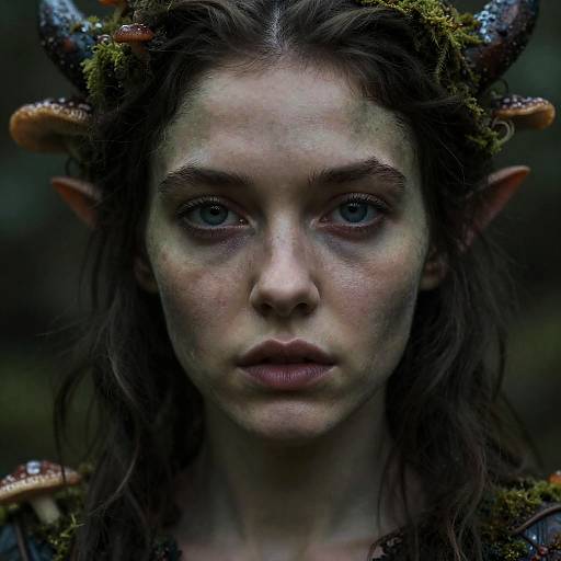 Hyper-Realistic Fairy Summoning Demon