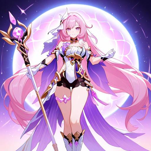 Elysia from Honkai Impact: Solo Pose