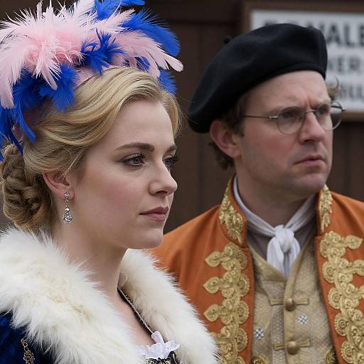 Period Costume Portrait of a Couple