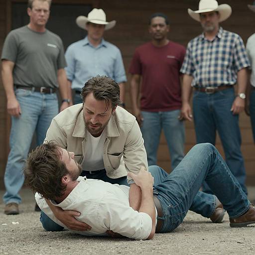 Tense Showdown: Final Chapter Confrontation