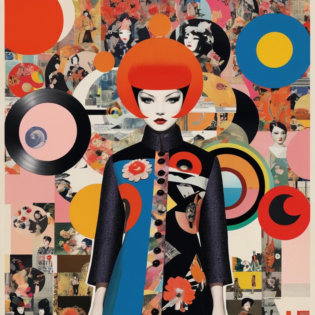 Surreal Collage: Visual Kei Meets Art