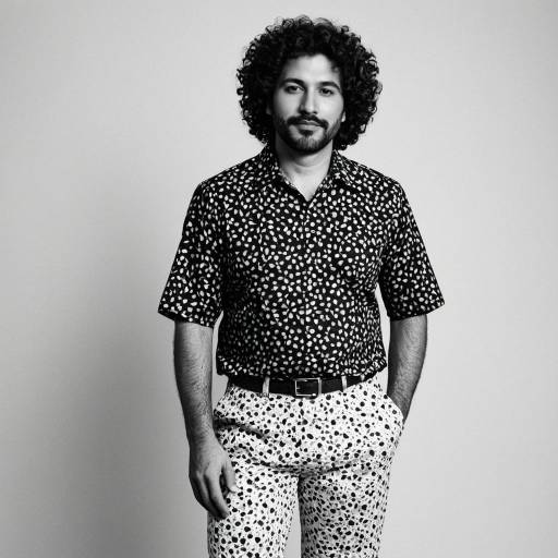 Colorful Retro Cosplay Outfit of Serginho Herval