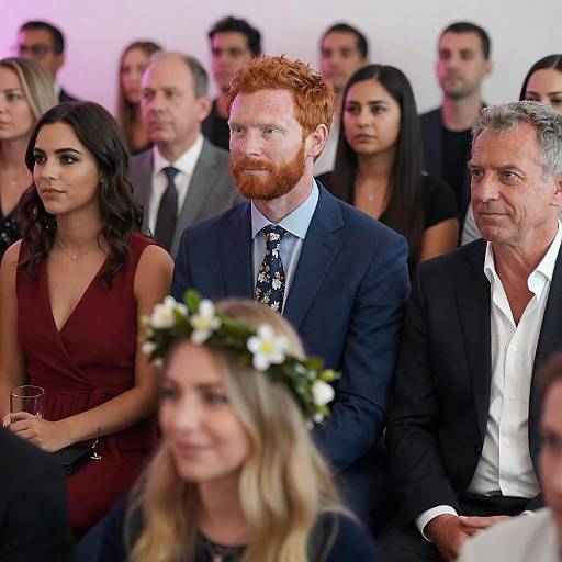 Vibrant Event Gathering with Diverse Guests