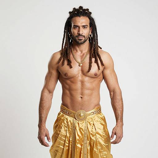 Hyper-Realistic Indian Hunk God