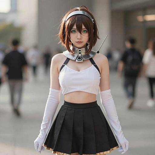 Lifestyle costume photo of Mutsu kai ni (kancolle). Cosplay clothes