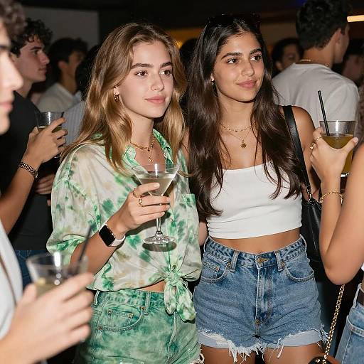 Casual Summer Party Snapshot