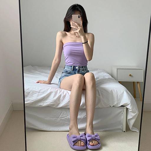 Casual Portrait of a Young Woman