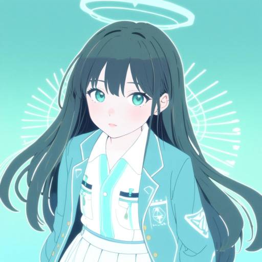 Illustration of Airi (band) (blue archive), blue archive in the style of Nekoguruma