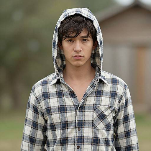 Realistic Photo of Male Farmer in Costume