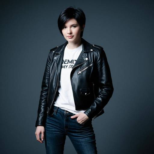 Confident Punk Fashion Cosplay Portrait