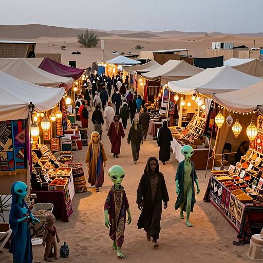 Vibrant Arakkis Desert Festival