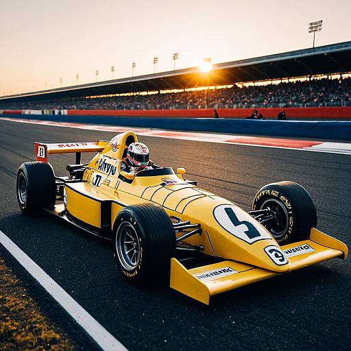 Ukiyo-e Styled Spongecake F1 at Sunset