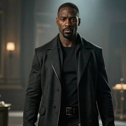 Morpheus Portrait in Kehinde Wiley Style