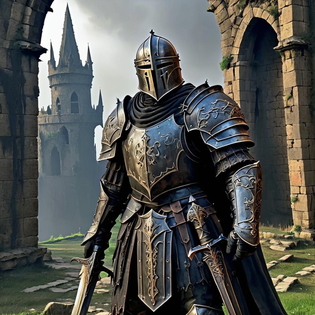 Undead Knight Guarding Ruins of Dread