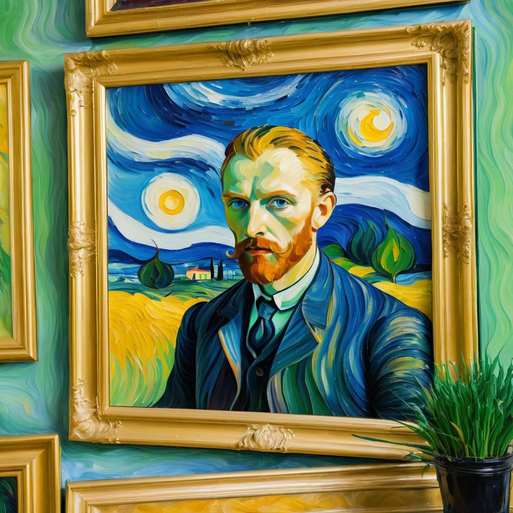 Van Gogh Meets Munch: An Artistic Fusion