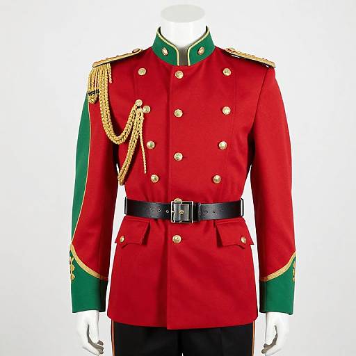 Mannequin in Military Uniform