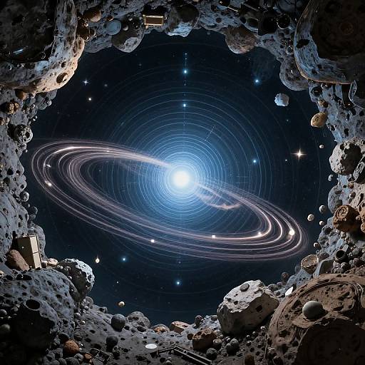 Asteroid Cities with Gravity Rings