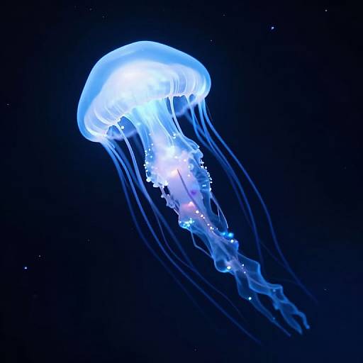 Colossal Moonlight Jellyfish Dreamscape