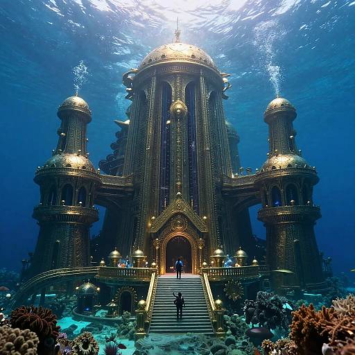 Photorealistic Atlantis: A Lost City Unveiled