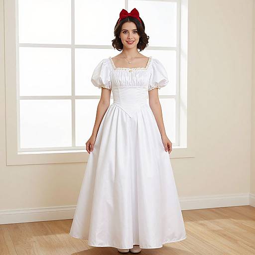 Snow White Costume in Elegant Room