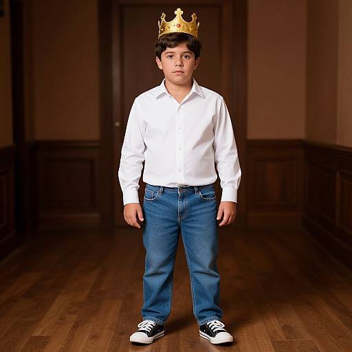 Frenchy Grease Style Male Portrait