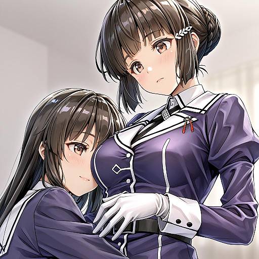 Illustration of Myoukou kai ni (kancolle), kantai collection in the style of Koyuki (kotatsu358)