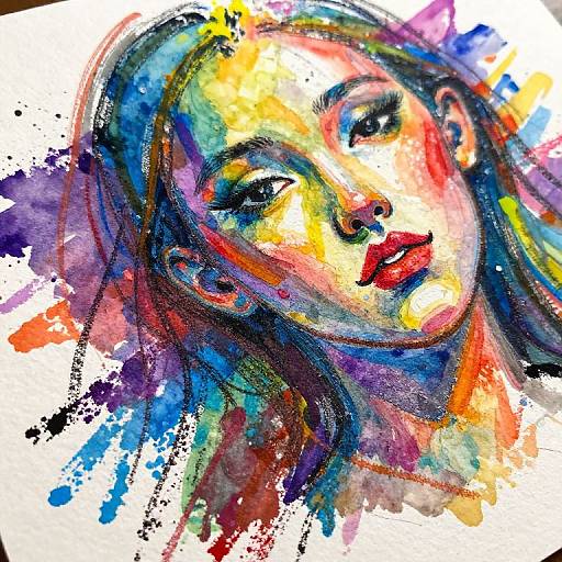 Colorful Mixed Media Artwork