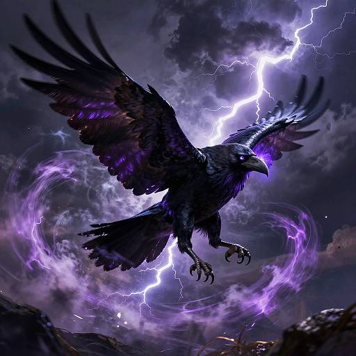 Raven Aarakocra in Arcane Storm Battle