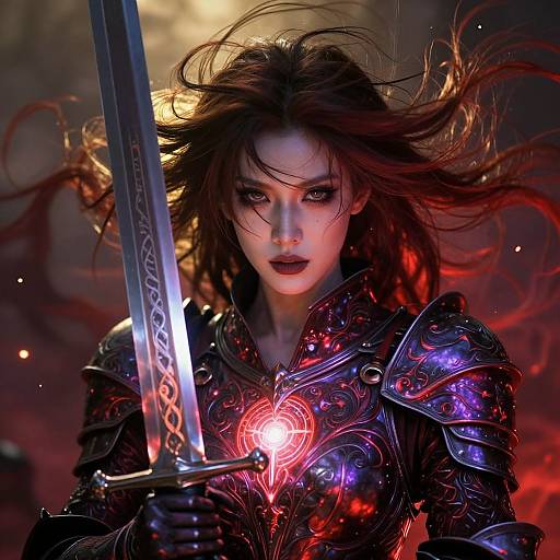 Surreal Fantasy Knight Portrait