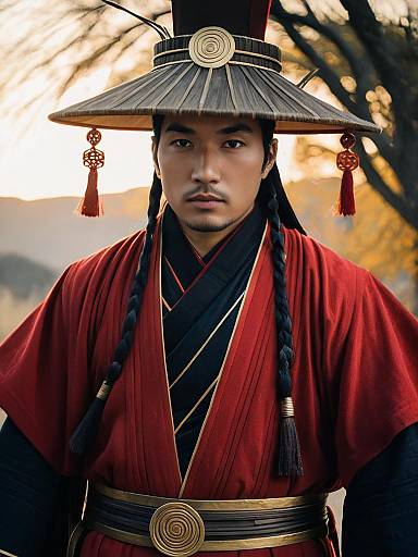 Firelord Ozai Costume Close-up