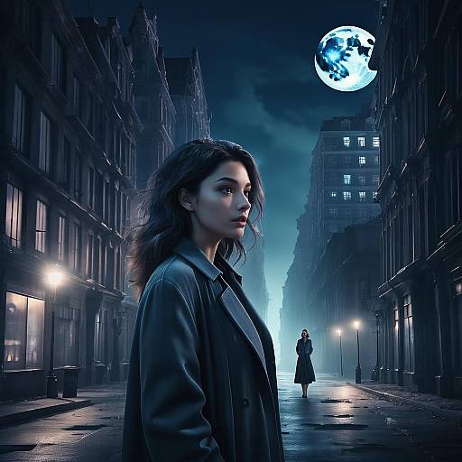 Neural Surrealism: Wolf and City Silence